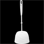 Ерш для туалета BEROSSI Aqua 19647, напольный, пластиковый, голубая лагуна, с подставкой 69657