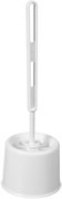 Ерш для туалета IDEA М5016 Блеск Эконом, напольный, пластиковый, с подставкой, белый 90193