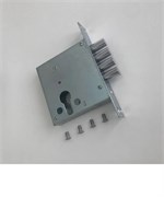 Замок врезной 335-Ц-4Р, без ручек, без механизма секретности, 4 крепежных отверстия, цилиндровый 89318