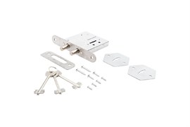 Замок врезной AVERS R11/S6-CR, без ручек, сувальдный 89170