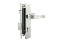 Замок врезной НОРА-М ЗВ №23-85 К, с ручками, хром, сувальдный 46029