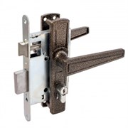 Замок врезной ПТИМАШ ЗВ 4-3.01, с ручками, бронза, цилиндровый 89176