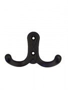 Крючок 2-рожковый МЕТАЛЛИСТ №34, черный 87074
