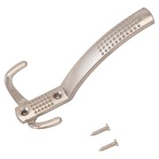 Крючок 3-рожковый СТАНДАРТ 212 SN, матовый никель 87182