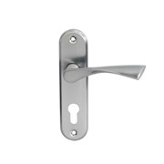 Ручка для замка врезного APECS HP-70.1223-AL-NIS, матовый никель 62500