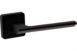 Ручки дверные CODE DEKO H-22105-A-BLM, на планке, матовый черный 89733