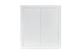 Люк ревизионный 40х40см, нажимной, пластиковый, белый
, EVENT 4040ЛП 7973