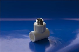 Тройник комбинированный PPRC 32x3/4