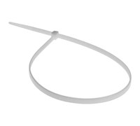 Хомут/кабельная стяжка STARFIX SMP-27219-100, 100х2.5мм, белый, пластиковый, 100шт. в упаковке 86392