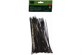Хомут/кабельная стяжка СИБРТЕХ 45545, 150х2.5мм, черный, пластиковый, 100шт. в упаковке 88796