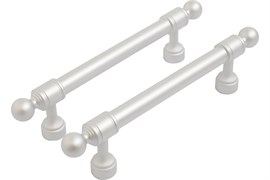 Ручка-скоба мебельная STAHLBURO AP2306-96 W, 96мм, матовый хром 90134