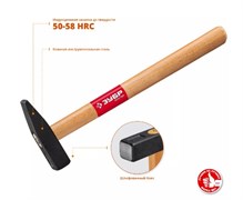 Молоток слесарный Зубр 20015-03, 300г, деревянная ручка 89625