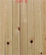 Вагонка 70мм, 1.4м, сорт С, лиственница 90755