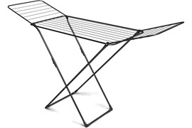 Сушилка для белья напольная NIKA СБ1, складная, 181х54х108см, 18м, черная, металл 83675