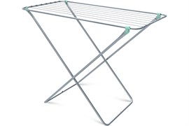 Сушилка для белья напольная NIKA СБ3, складная, 105х54х195см, 10м, белая, металл 70842