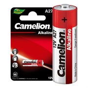 Элемент питания (батарейка) CAMELION Mercury Free A27-BP1, щелочной, 12В 90489