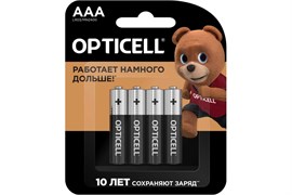 Элемент питания (батарейка) OPTICELL LR03/286 BL-20, мизинчиковый, щелочной, 1.5В 84447
