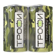 Элемент питания (батарейка) ТРОФИ Классика R14-2S, мизинчиковый, солевой, 1.5В, поштучно 78943