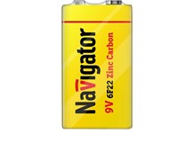 Элемент питания (крона) NAVIGATOR NBT-NS-6F22-SH1, щелочной, 9В 80794