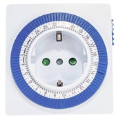 Таймер электромеханический SmartBuy SBE-STM1, 16А, IP20, 3600Вт, розеточный, АБС-пластик, белый 89366