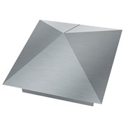 Флюгарка (зонт, дымник, колпак), 390x390мм, оцинкованная сталь 7056