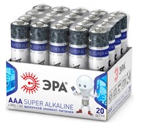 Элемент питания (батарейка) ЭРА LR03-20 bulk, мизинчиковый, щелочной, 1.5В, поштучно 82123