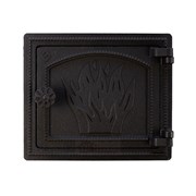 Дверка печная Везувий ДТ-3, 210x250мм, чугун, антрацит 38098