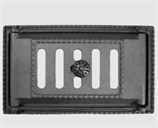 Дверка поддувальная ДП-2А (Р), 250x140мм, чугун, черный 34543