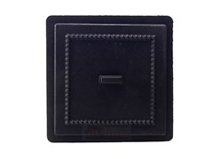 Дверка прочистная Везувий 237, 130x130мм, чугун, антрацит 38096