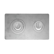 Плита 2-конфорочная П2-3 (Б) под казан, 710x410мм, чугун 5019