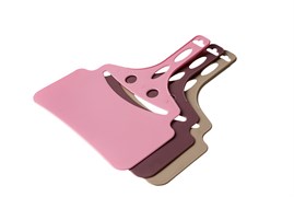 Веер для мангала Spark Plast IS20003, 18x22см, малый, пластиковый, микс 87889