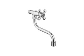 Кран водоразборный OUTE Т6303-S79, для одного типа воды, 200мм, хром 45454