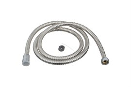 Шланг для душа TERMA ANTI-TWIST, с двойным замком, с защитой от перекручивания, нерастяжной, 1.5м, нержавеющая сталь 73291