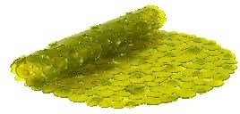 Коврик для ванной SPA Камешки с ракушками, 87x39см, на присосках, ПВХ 22092