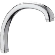 Излив/гусак для смесителя FRAP 7313 F, длина 185мм 89548