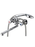 Смеситель для ванны AMMORE  A4584-F, двухвентильный, излив 300мм, хром 89455