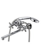 Смеситель для ванны AMMORE  A4588-F, двухвентильный, излив 300мм, хром 89440