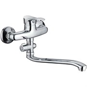 Смеситель для ванны FRAP F2114-B, однорычажный, излив 325мм, хром 90009