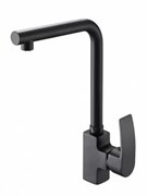 Смеситель для кухни AMMORE А5509-А, однорычажный, на гайке, черный 89904