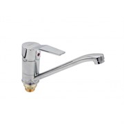 Смеситель для кухни Dikalan E49032, однорычажный, на гайке, хром 86088