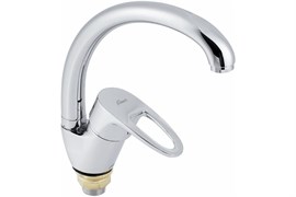 Смеситель для кухни Fauzt FZs-863-126, однорычажный, на гайке, хром 87483