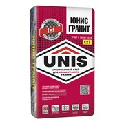 Клей плиточный Юнис Гранит, 25кг, для керамогранита и камня 85285