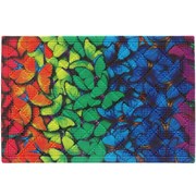 Коврик придверный Бабочки, 40х60см, фотопринт, ПВХ 49982