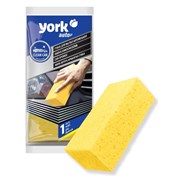 Губка для мытья автомобиля York 12010, 210x110x65мм, поролон 80843
