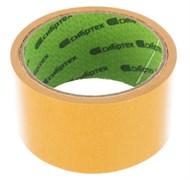 Лента клейкая (скотч) Сибртех 88808, 50ммx10м, двухсторонняя 88690