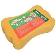 Мочалка для тела Умничка Бантик MPU0762, 175x110x40мм, поролон 74160