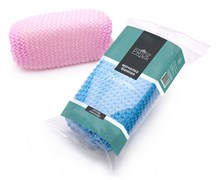 Мочалка для тела Ураловка, 160x90x40мм, полипропилен крупной вязки, поролон, микс 83810