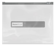Пакеты с защелкой zip-lock (бегунком) Master House 75166 для заморозки, 20x17см, 1л, упаковка 15шт. 87155