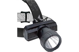 Фонарь налобный КОСМОС KocAcHead3W, аккумуляторный, зарядка от micro-USB, 1 светодиод, 2 режима 80779