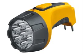Фонарь ручной NAVIGATOR 94952 NPT-СР04-ACCU, аккумуляторный, встроенная вилка 220В, 7 светодиодов, 2 режима 52544